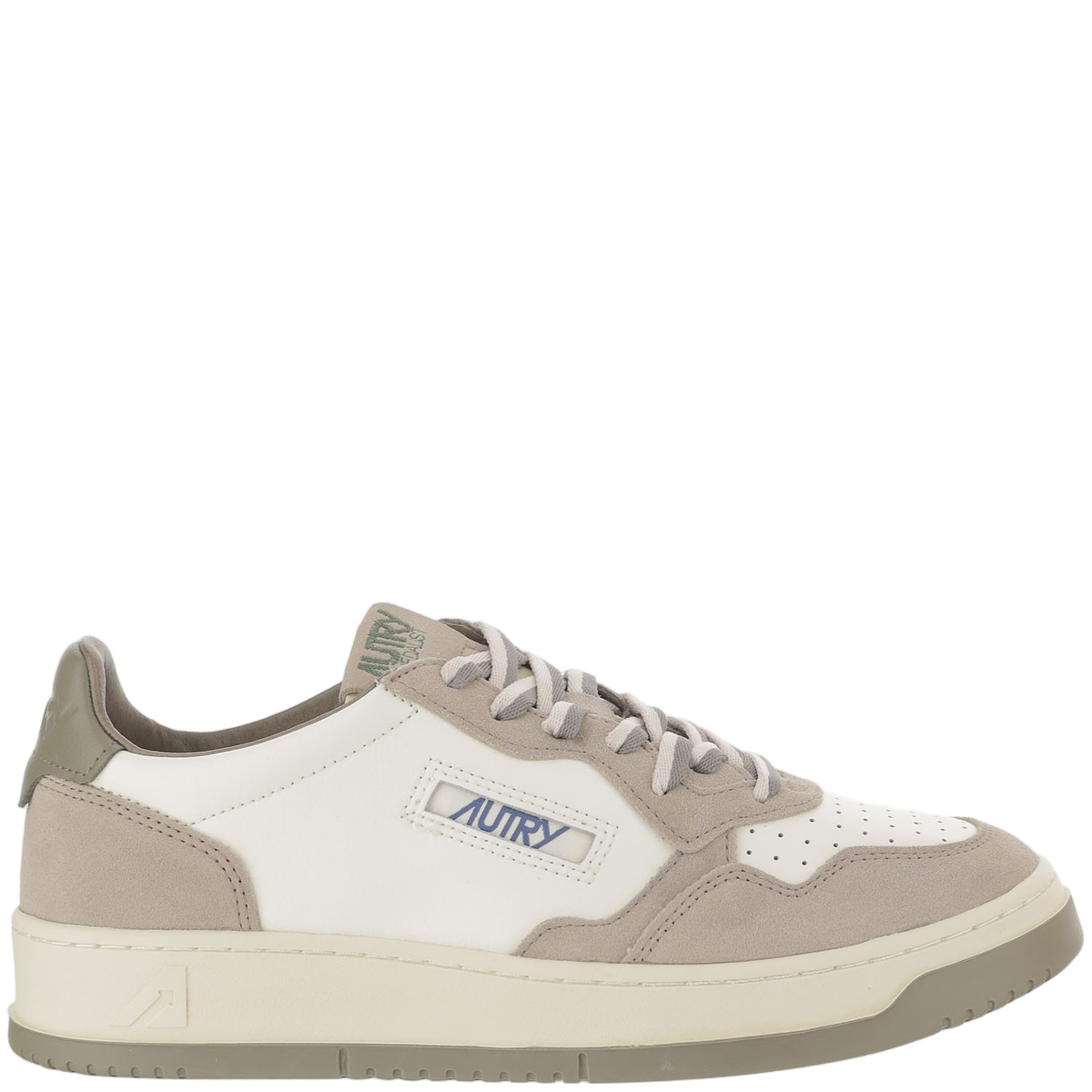 Medalist Low Leather Sneakers With Embossed Logo