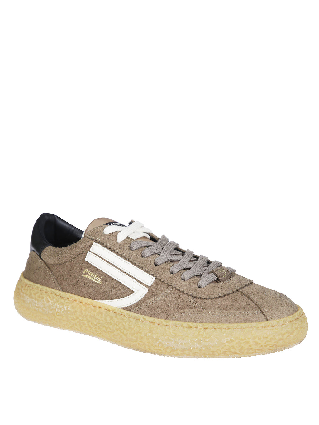 1.01 Vintage Hairy Microsuede Sneakers