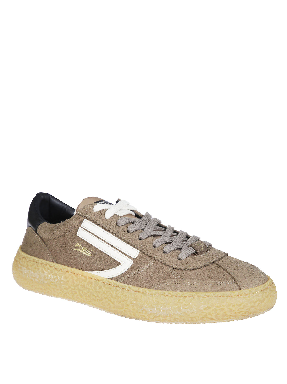 1.01 Vintage Hairy Microsuede Sneakers