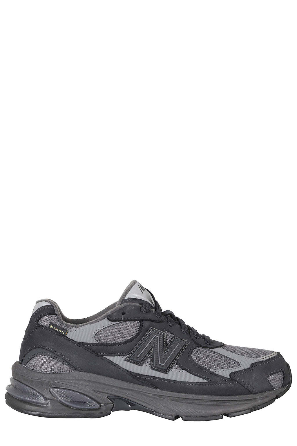 Field Grey Nubuck Mesh Running Sneakers