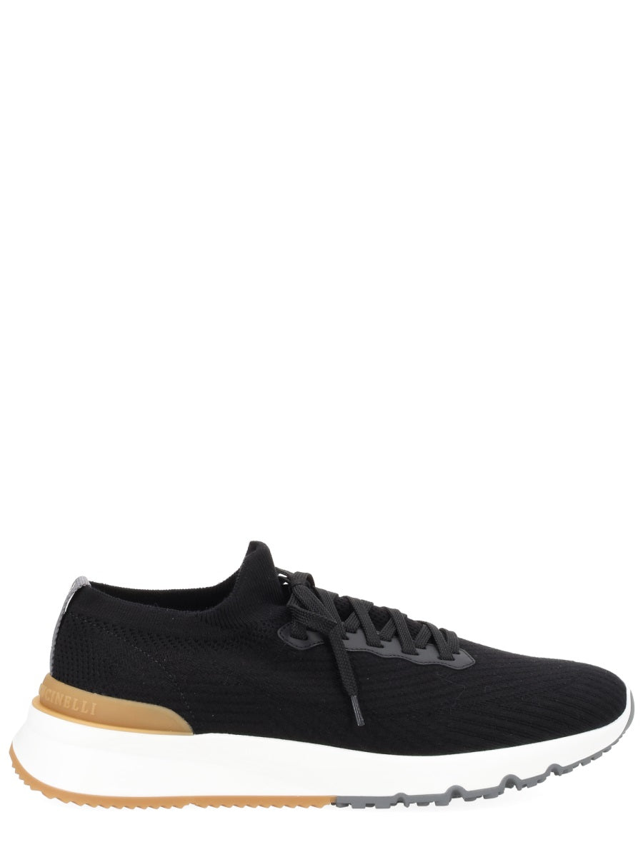 Knitted Upper Sneaker with Streamlined Silhouette