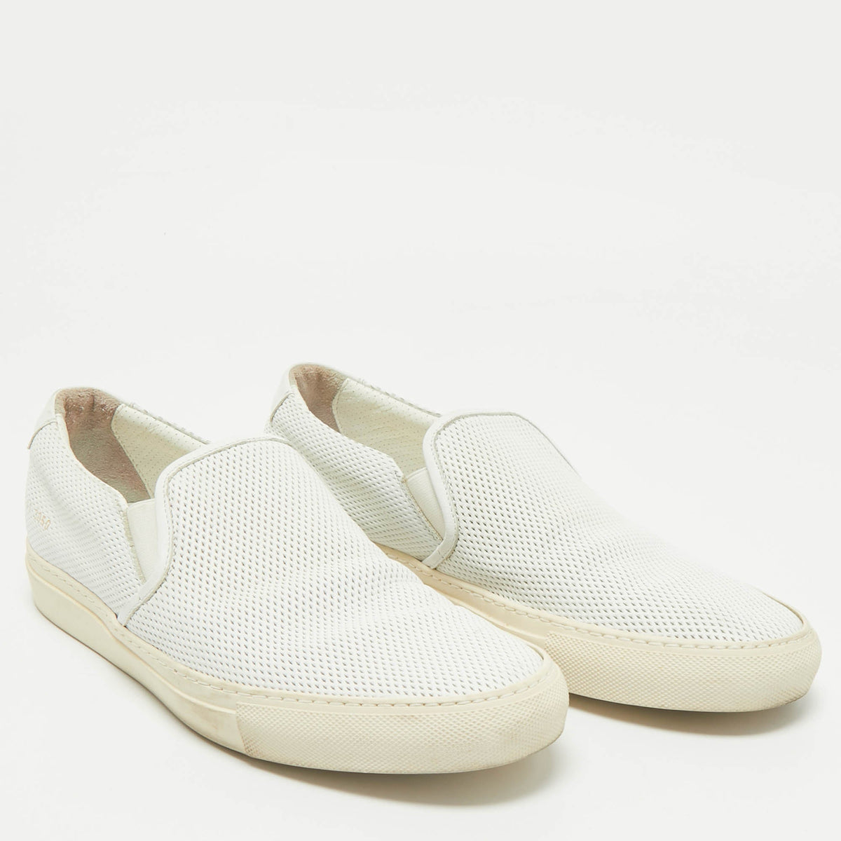 Common Projects White Leather Low Top Sneakers