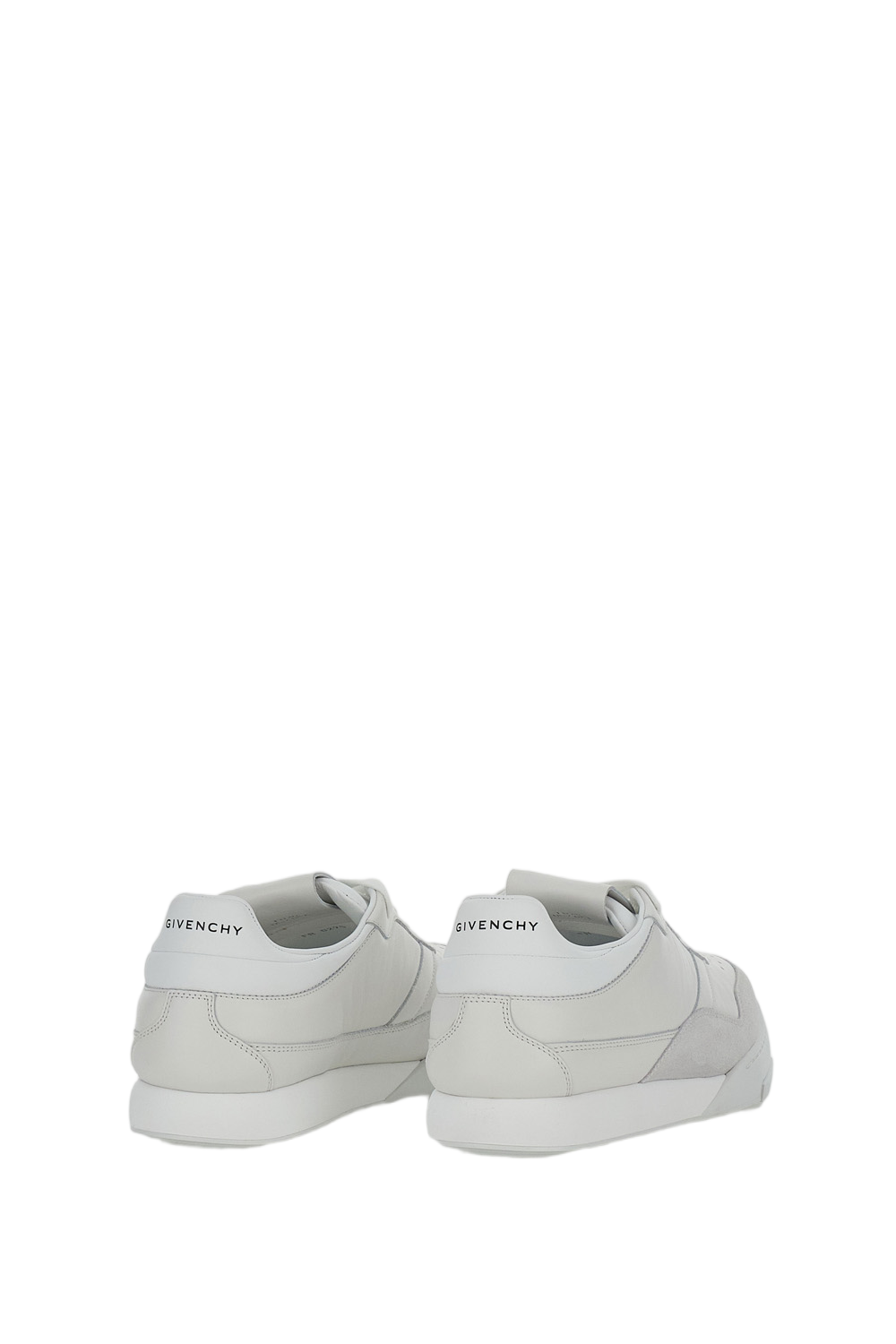 Low-Top Sneakers in Smooth and Suede Calfskin Leather