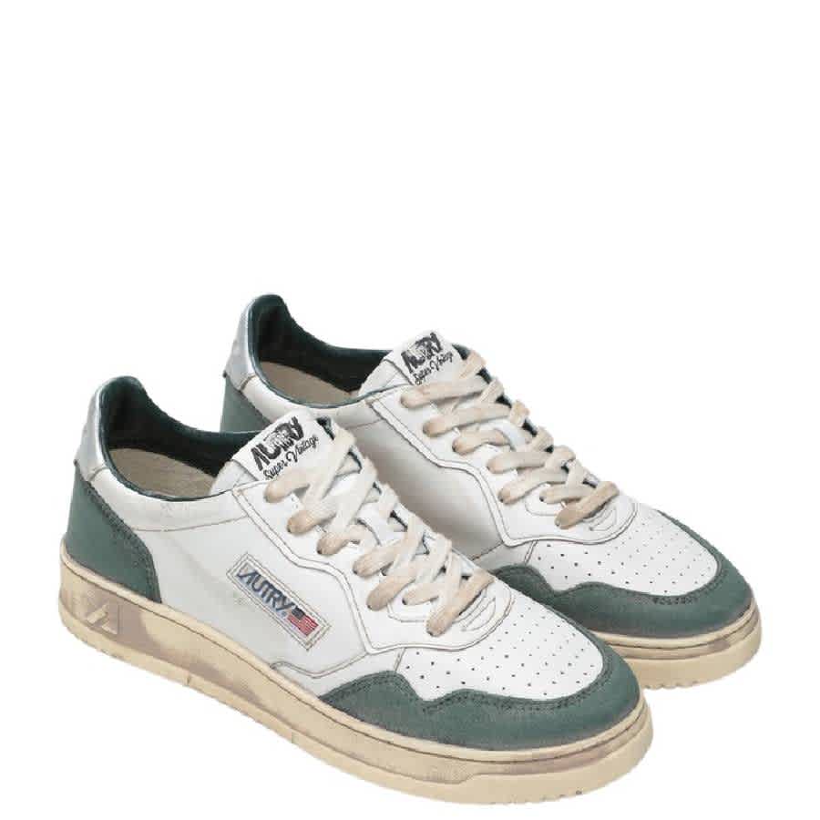 Autry Medalist Vintage Distressed Sneakers