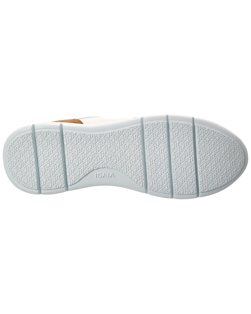 ISAIA Amalfi Leather Sneaker