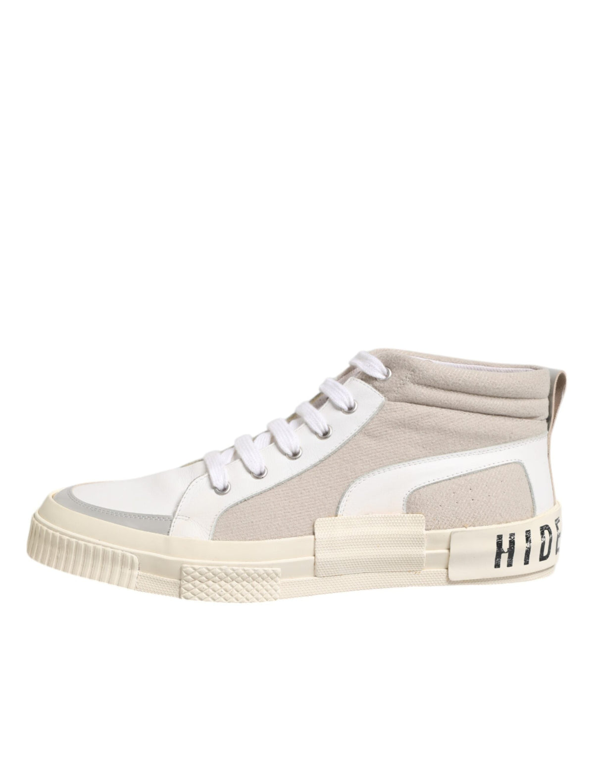 HIDE & JACK  Lace Up Mid Top Casual Sneakers Men's Shoes (Pre-Owned)
