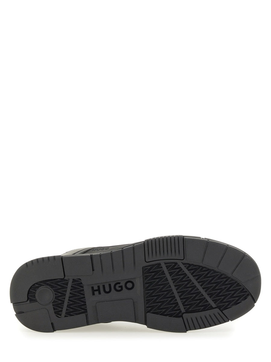 Low-Top Mesh-Detailed Polyester Sneakers