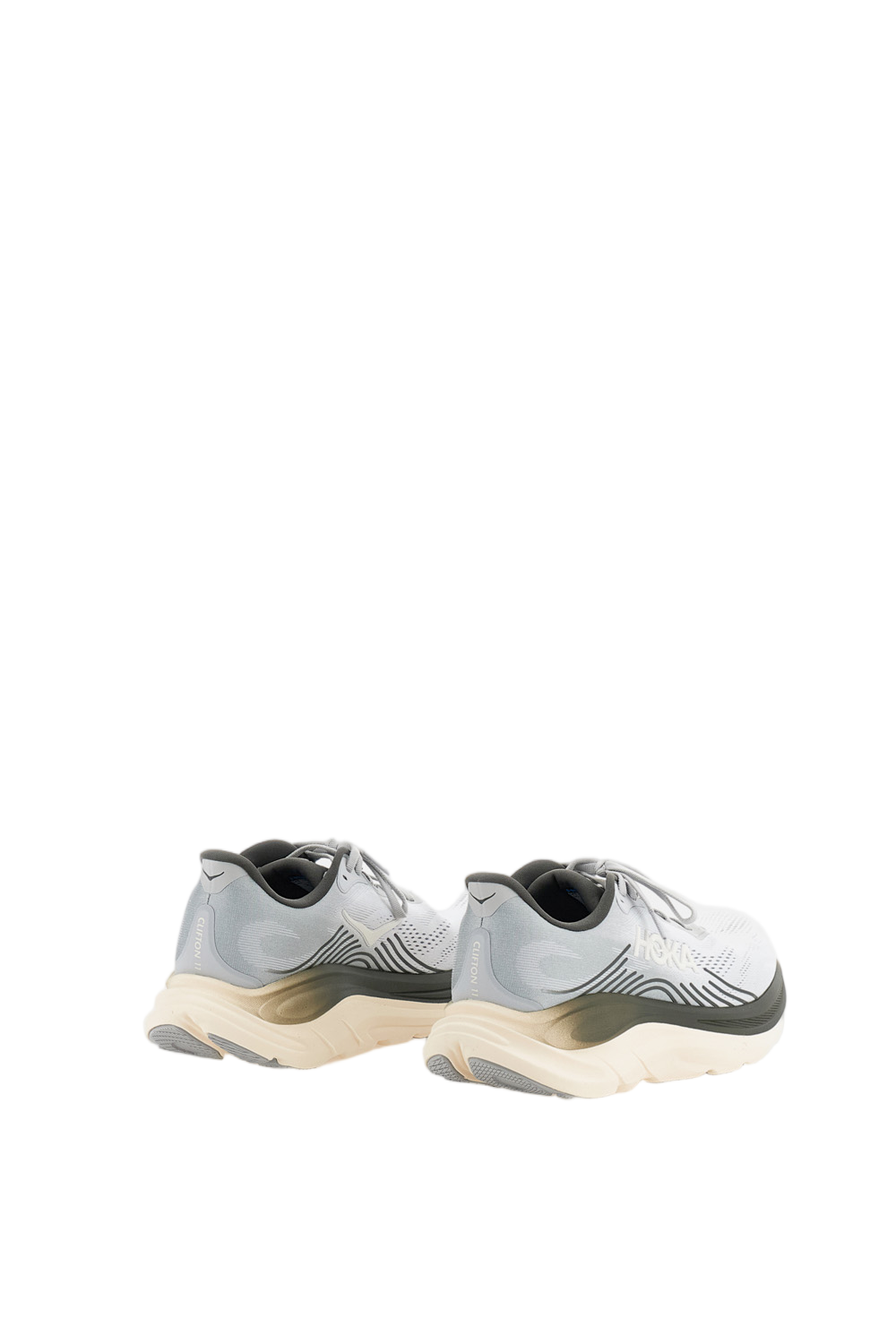 Grey Clifton 11 Mesh Low-Top Sneakers