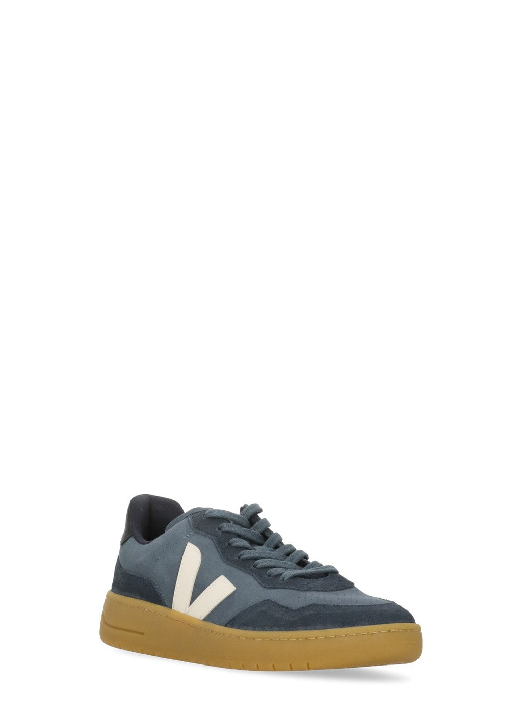 Blue V-90 Breathable Suede Sneakers