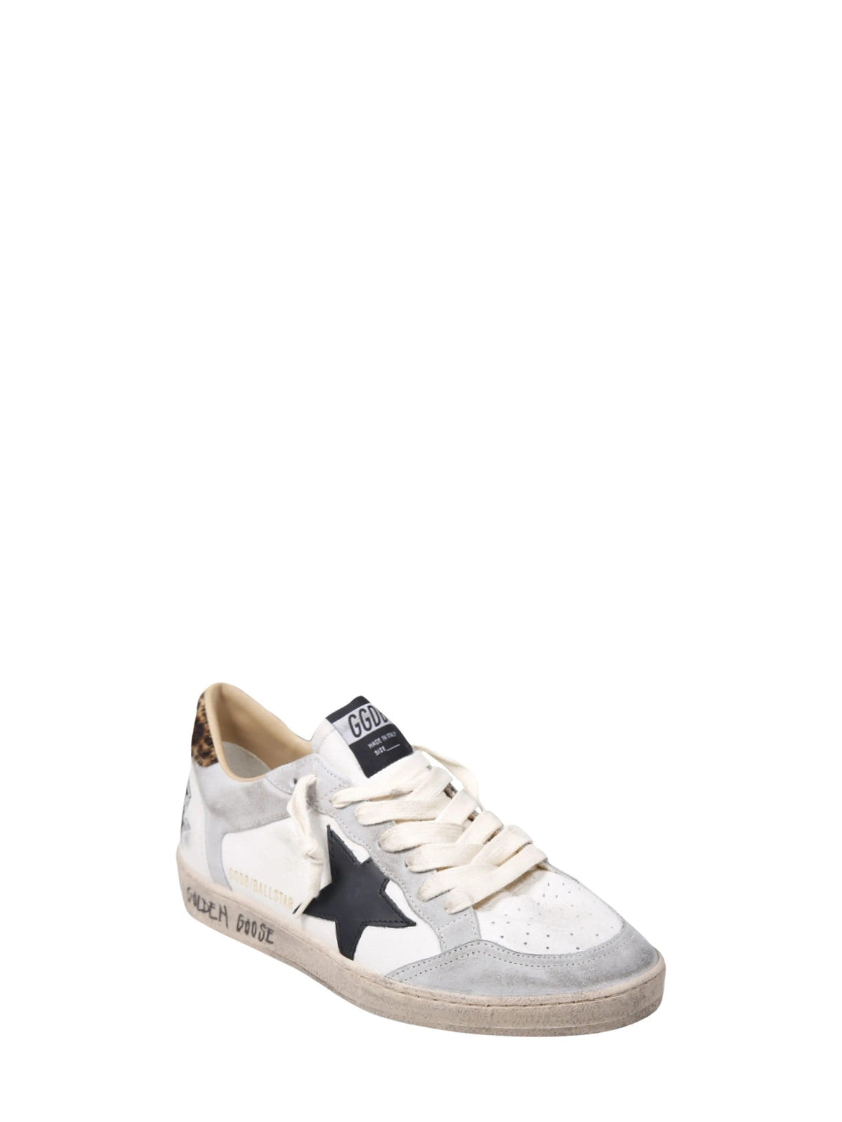 Low-Top Sneakers with Suede and Nappa Detailing