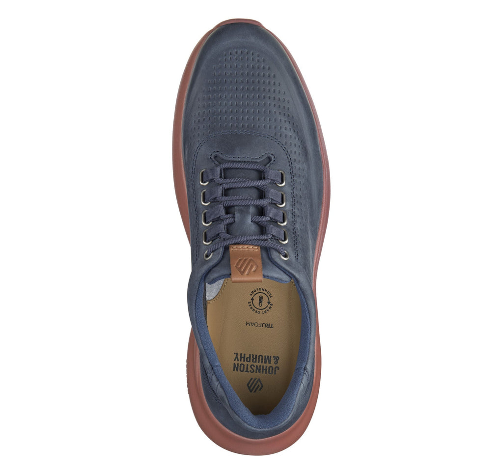 Johnston & Murphy Men's Amherst 2.0 Embossed Leather U-Throat Casual Shoe