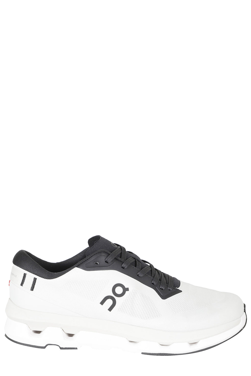 Black And White Cloudzone Mesh Rubber Sole Nylon Sneakers