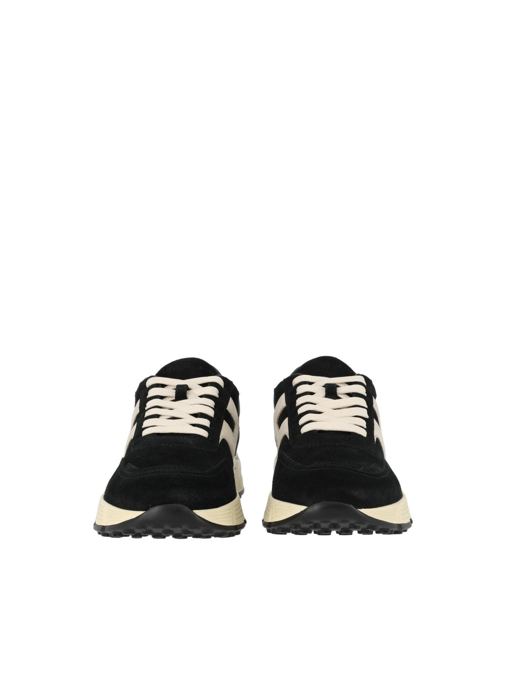 Black Hyperlight Suede Leather Sneakers