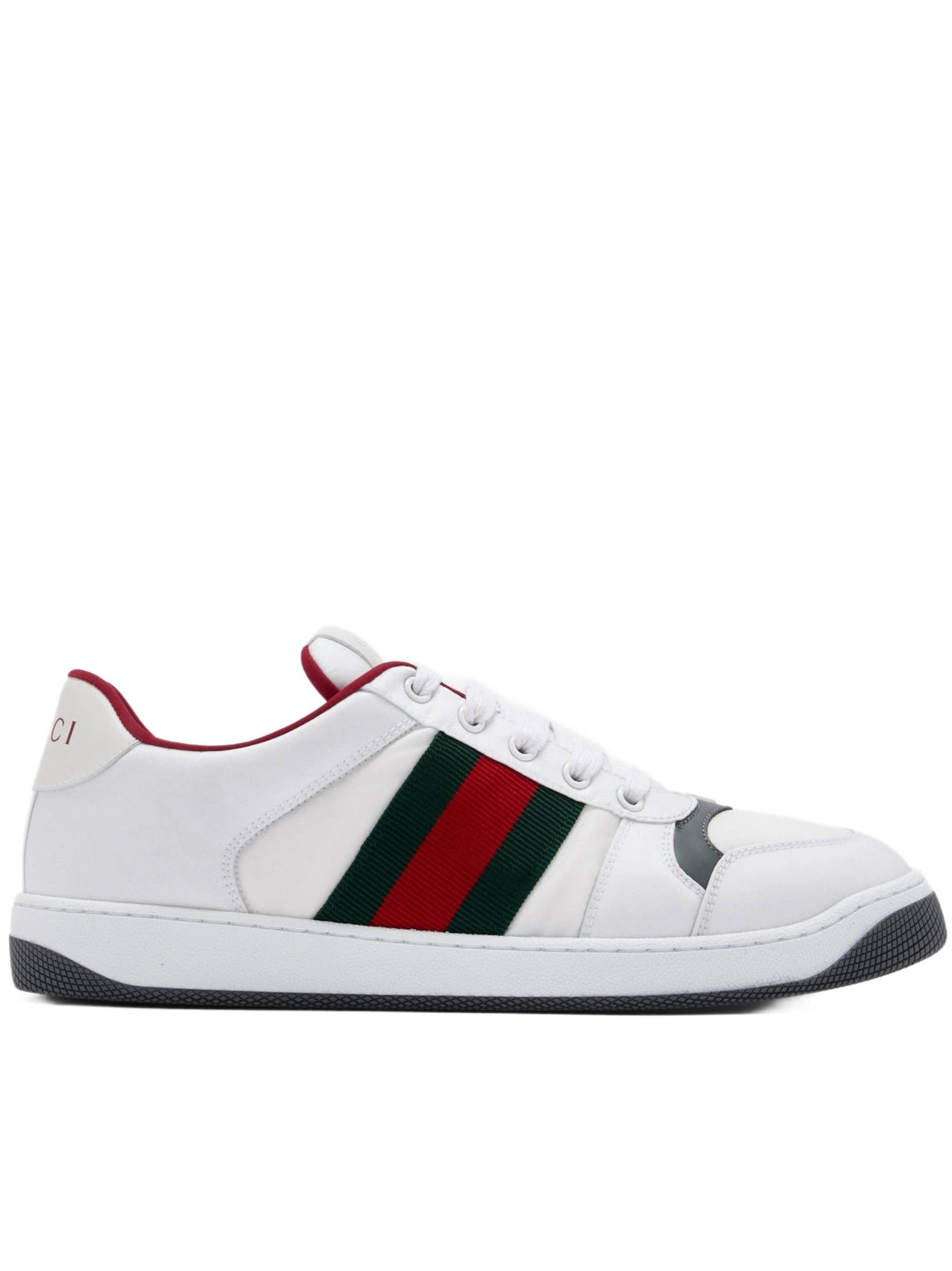 Low-Top Sneaker With Striped Detailing And Textured Sole