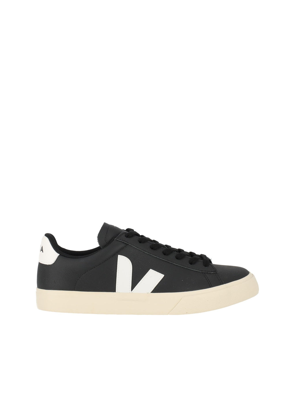Black Campo Minimalist Low-Top Sneakers