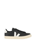 Black Campo Minimalist Low-Top Sneakers