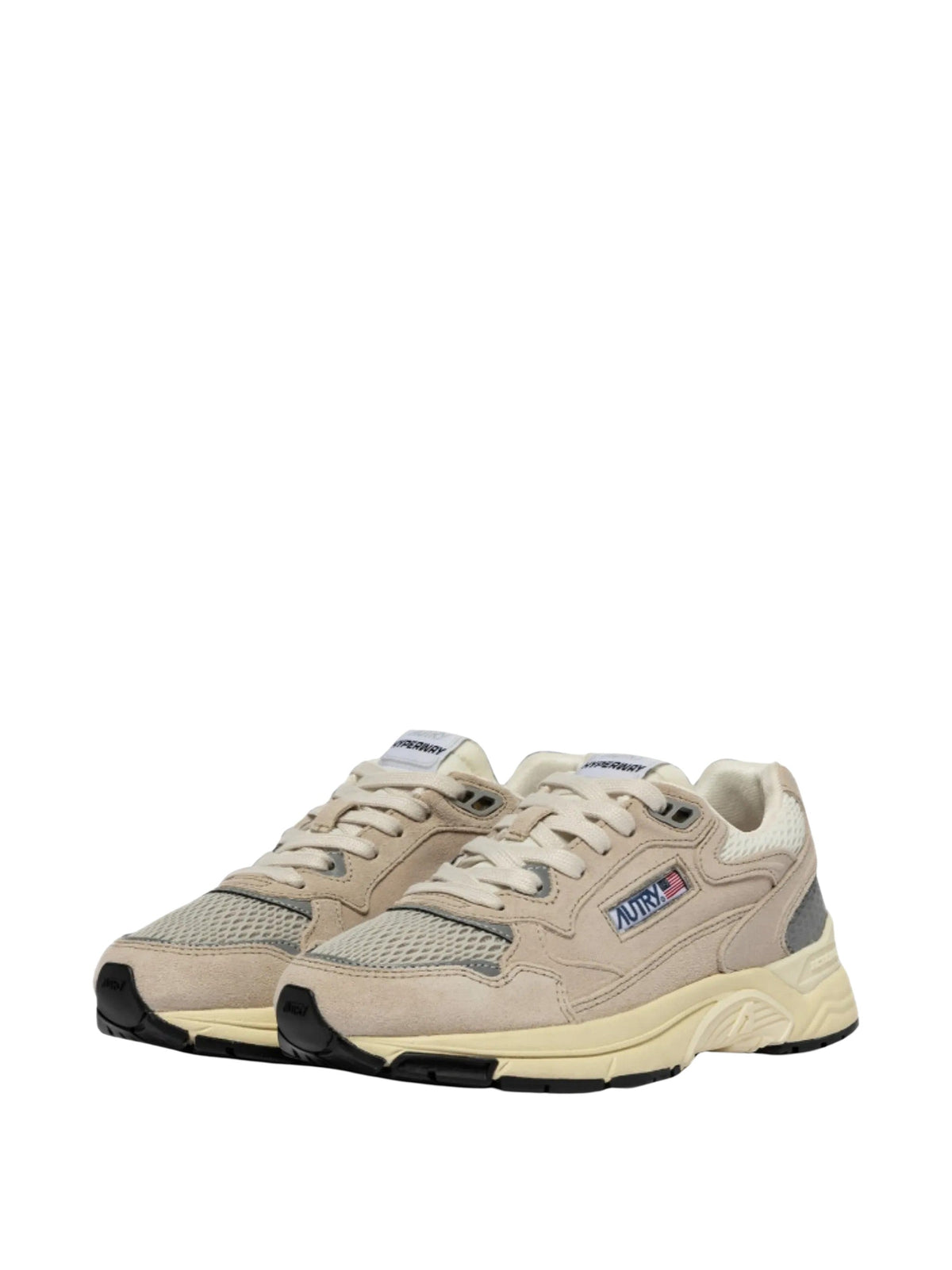 Hyperway Low Suede Mesh Low-Top Sneakers