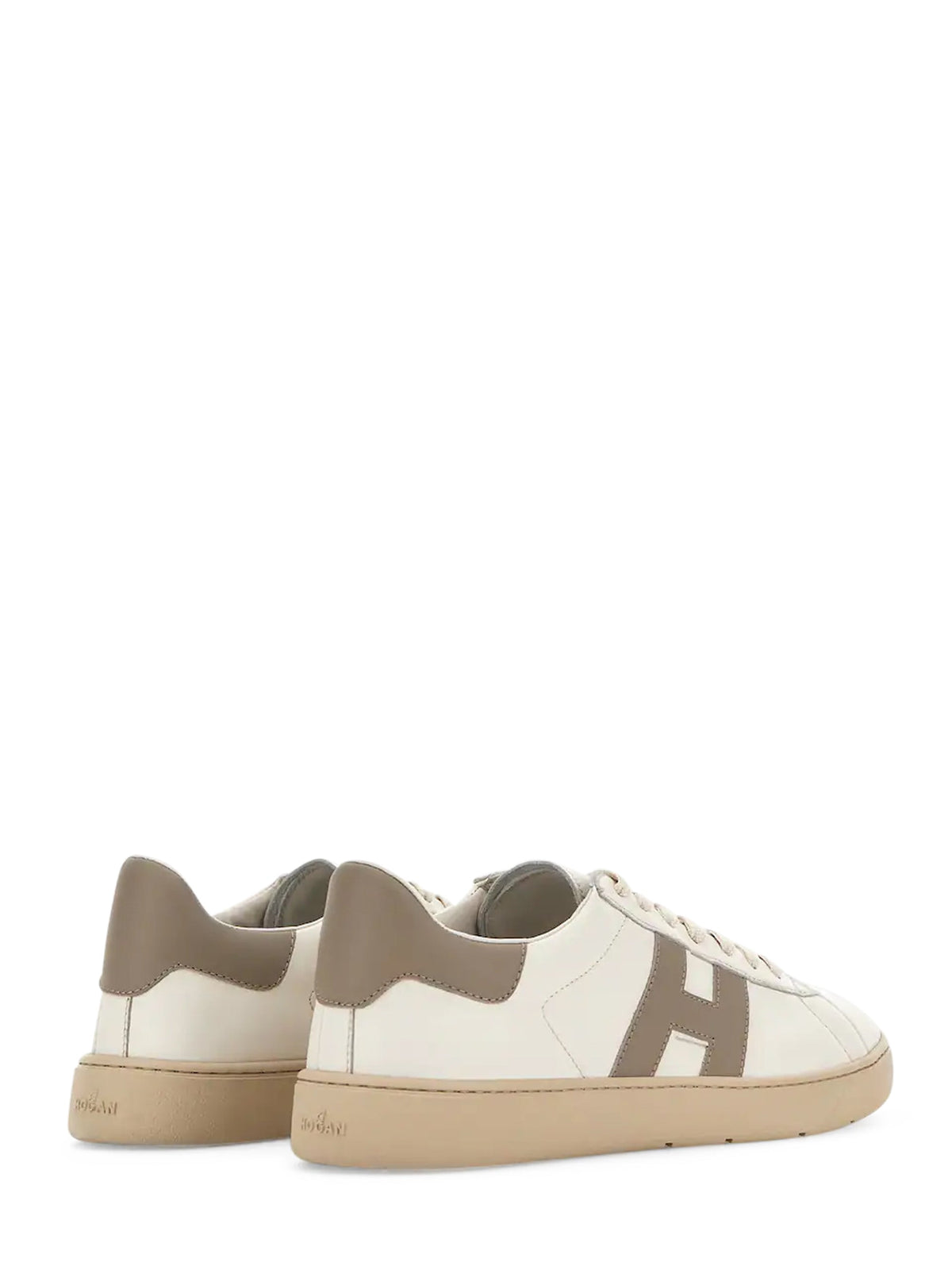 Low-Top Sneakers with Contrasting Side Panel
