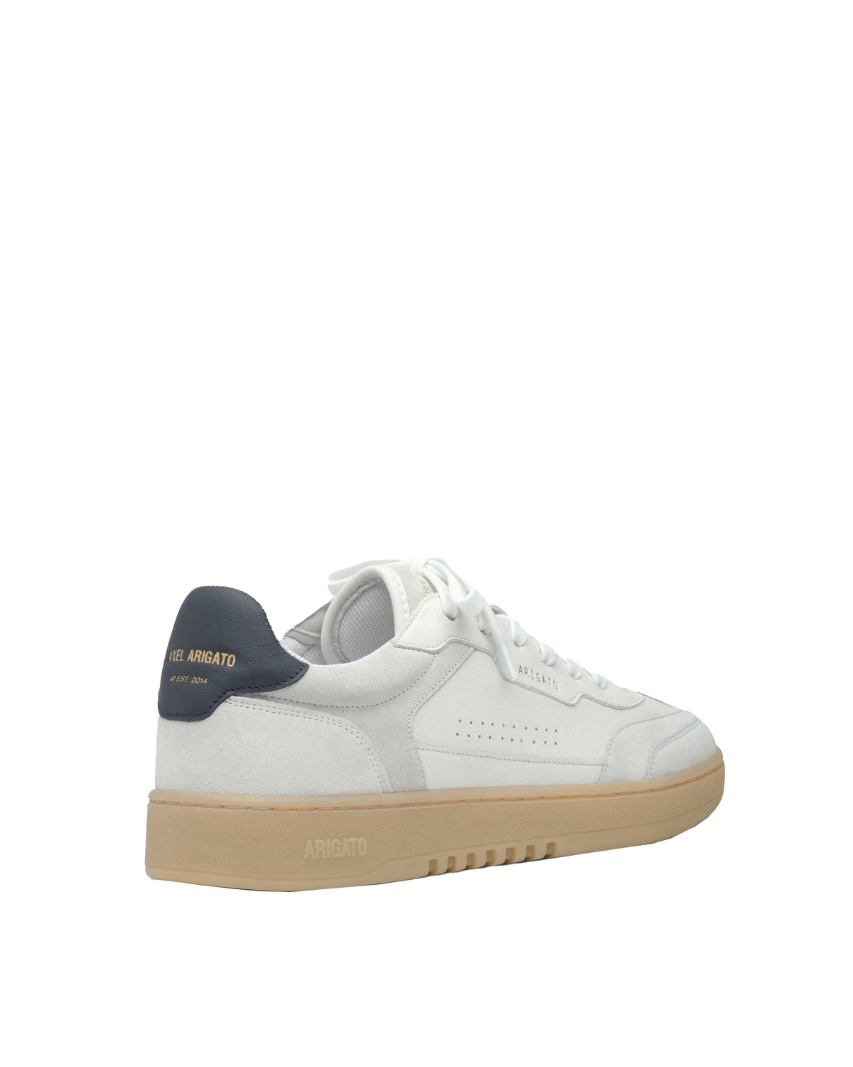 Low-Top Sneakers with Leather, Suede, and Recycled Materials