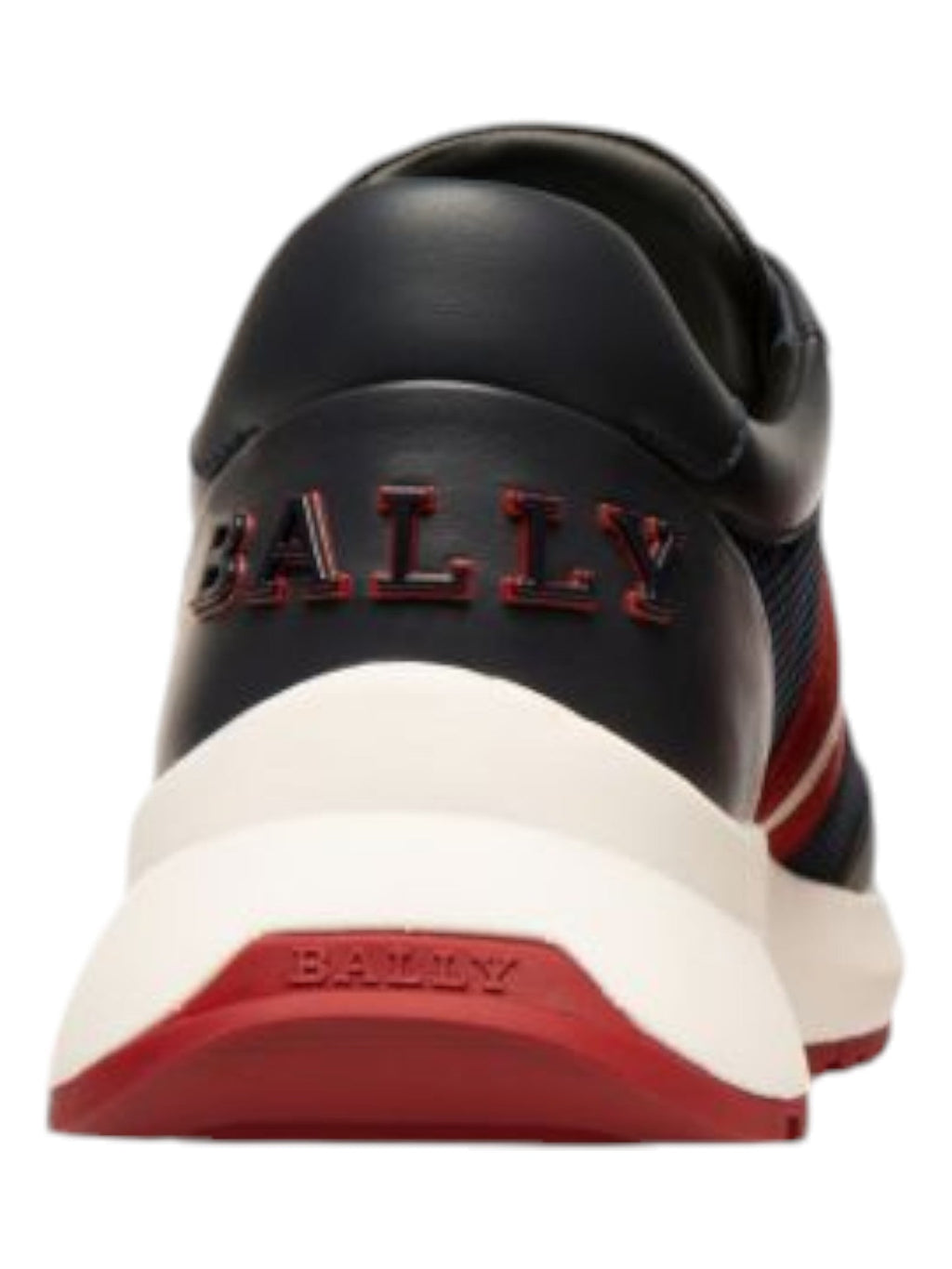 Bally Daryn-T 6300449 Men's Black Mesh & Leather Sneakers