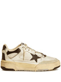 Low-Top Sneakers With Vintage Star Emblem