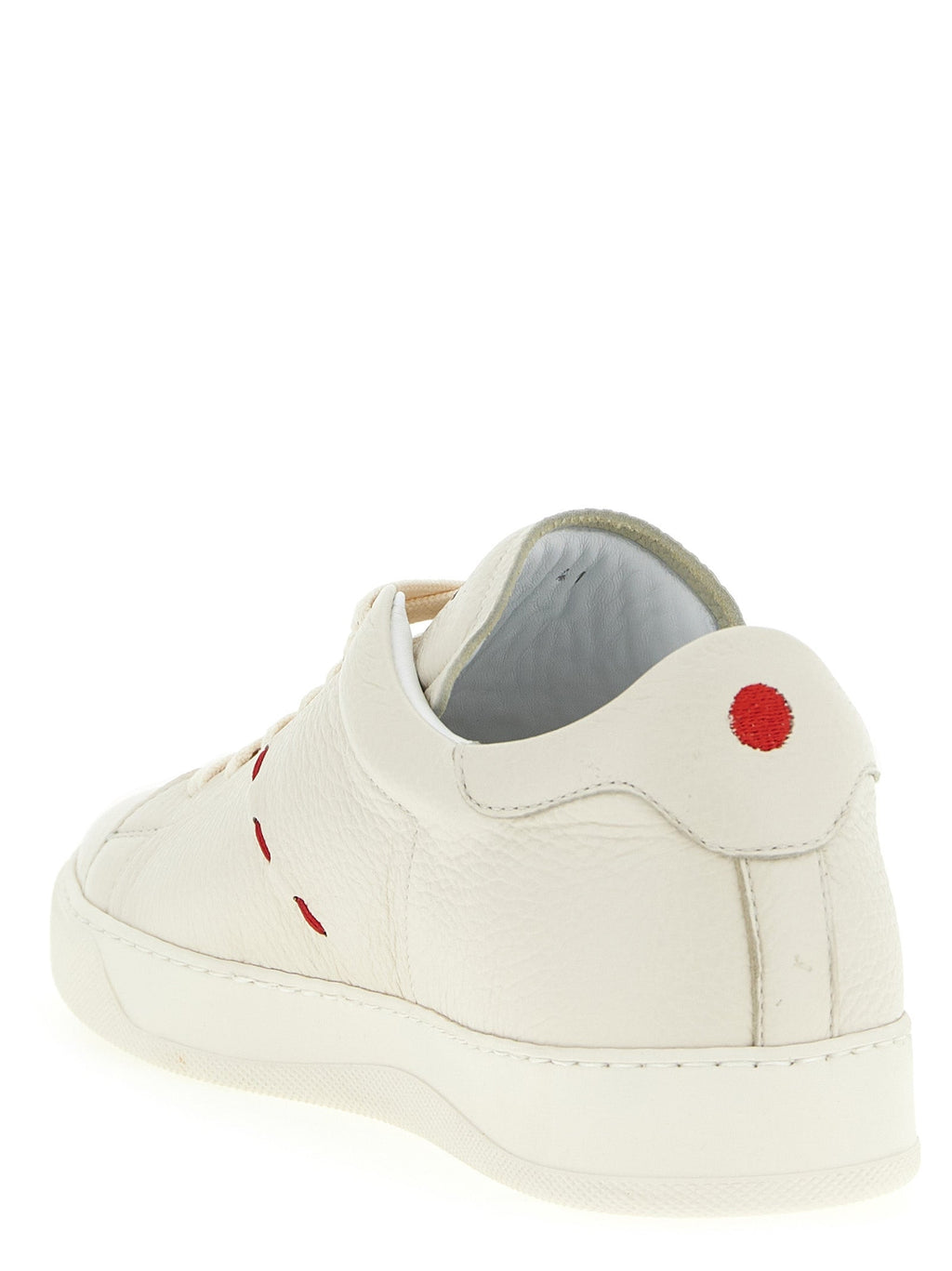 Kiton Nubuc Leather Low Top Men's Sneakers