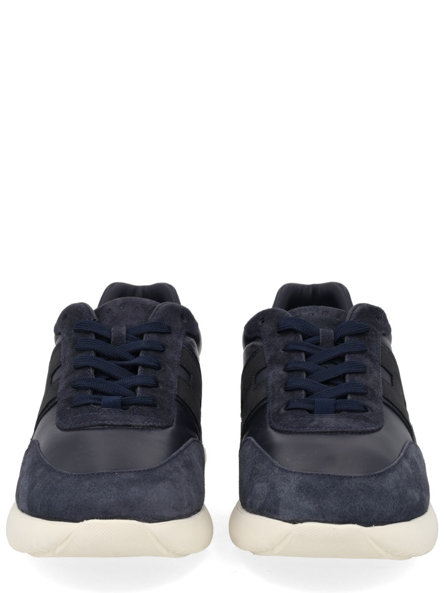 Blue Suede Sneaker Calfskin Mutton Sneakers