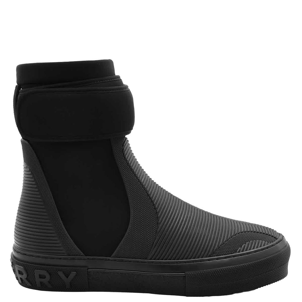 Burberry Men's Black Sub High-Top Sneakers