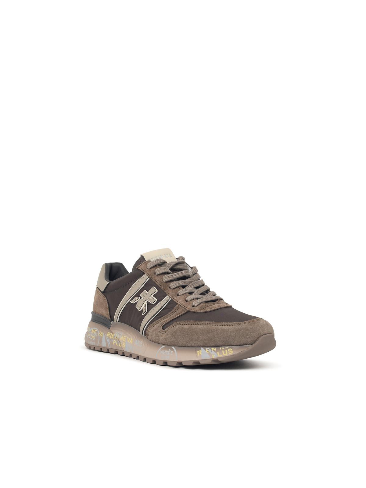 'Lander 8410' Brown Suede Sneakers