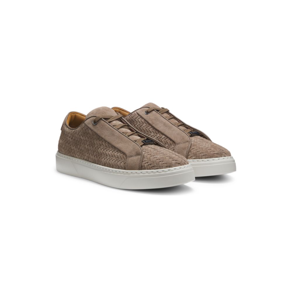 Gary trainers with woven suede uppers