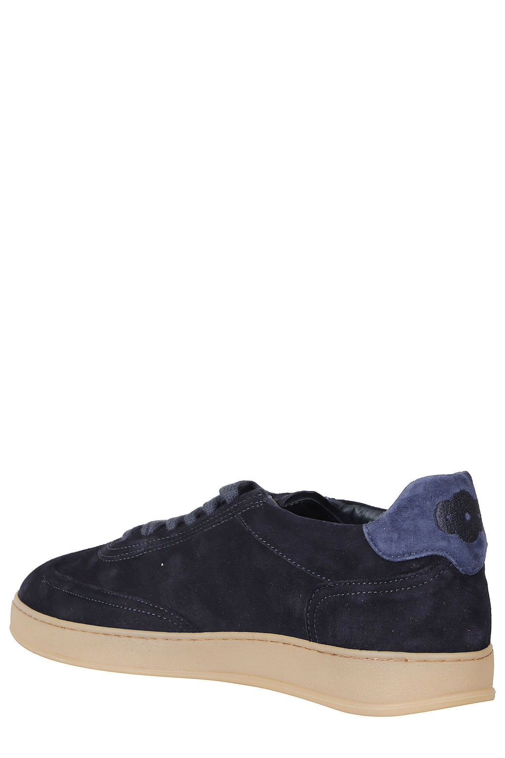 Blue Akira Amalfi Suede Low-Top Sneakers