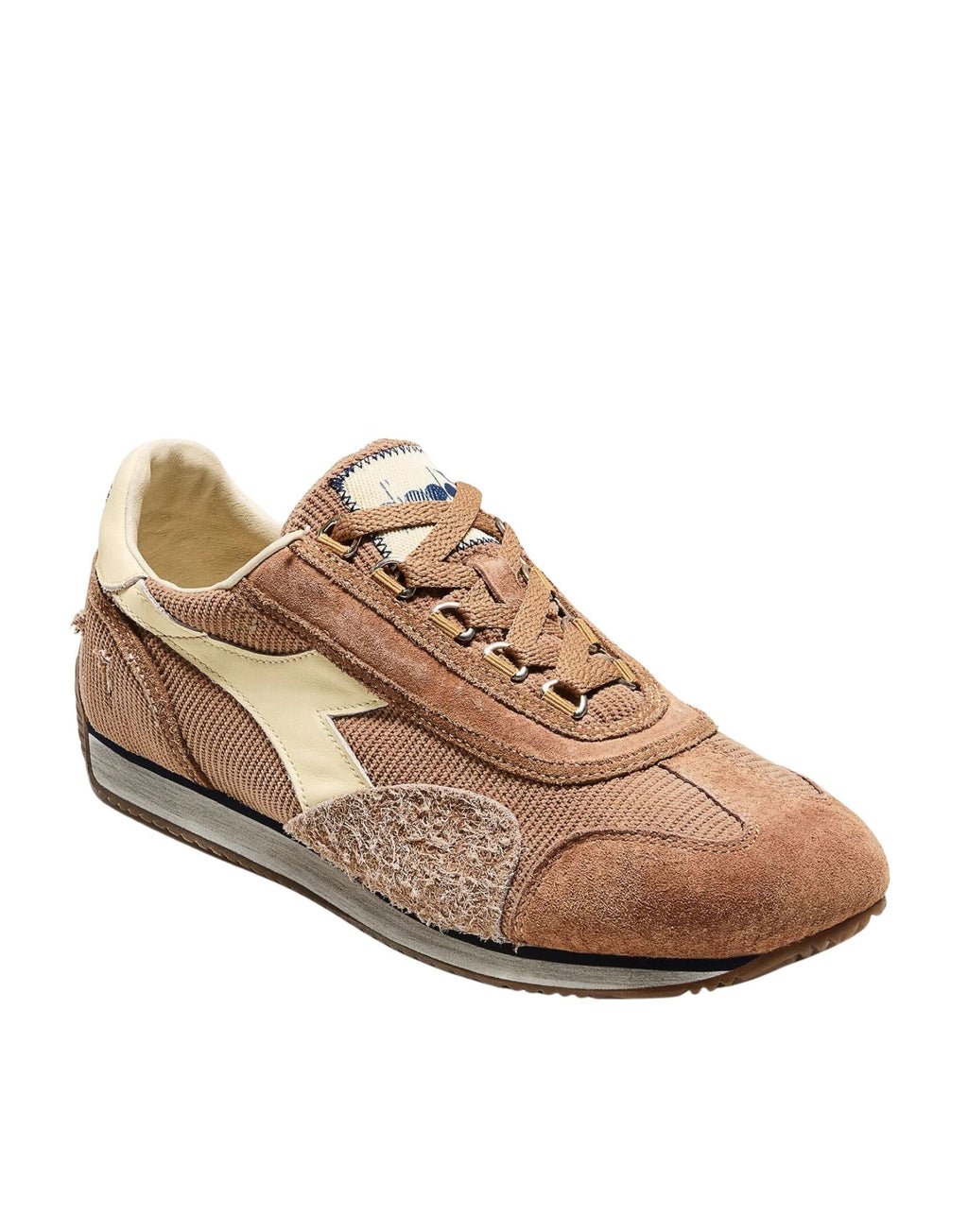 Brown Leopard Equipe Corduroy Sw Suede Low-Top Sneakers