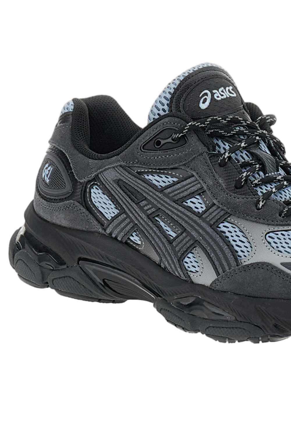 Blue Gel-NYC 2.0 Suede Mesh Low-Top Sneakers
