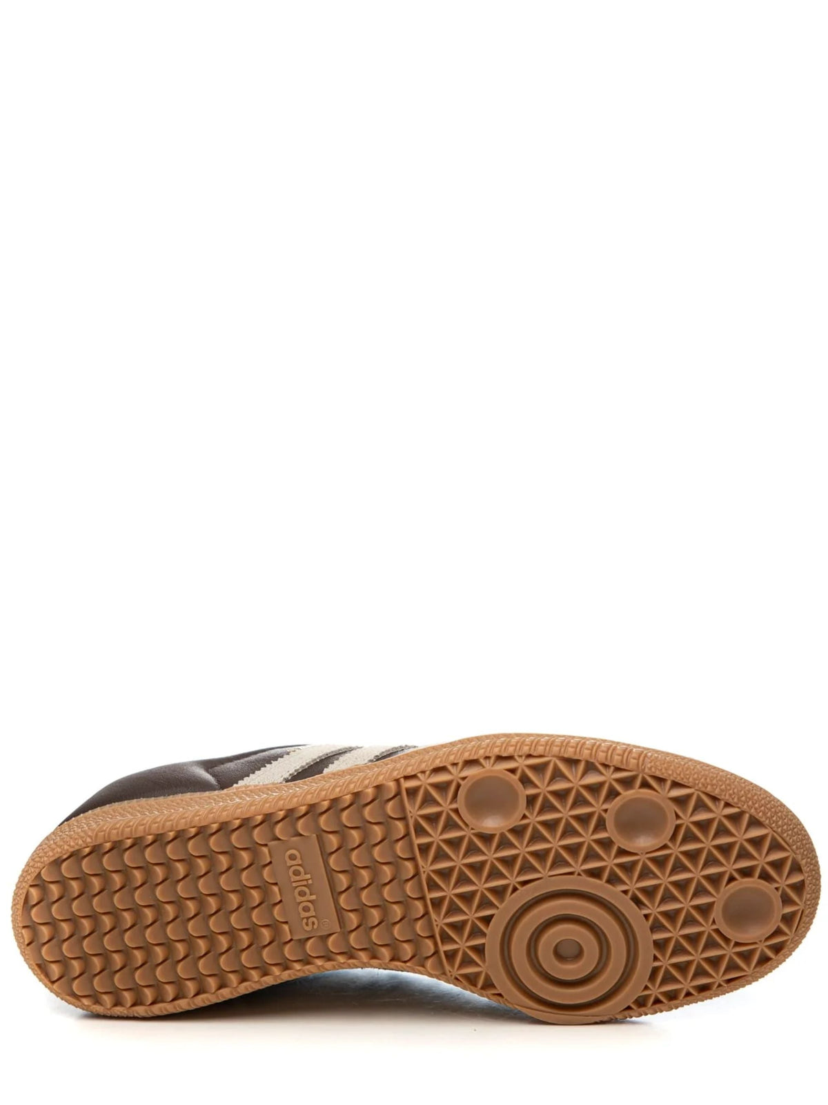 Brown Samba OG Suede Leather Low-Top Sneakers