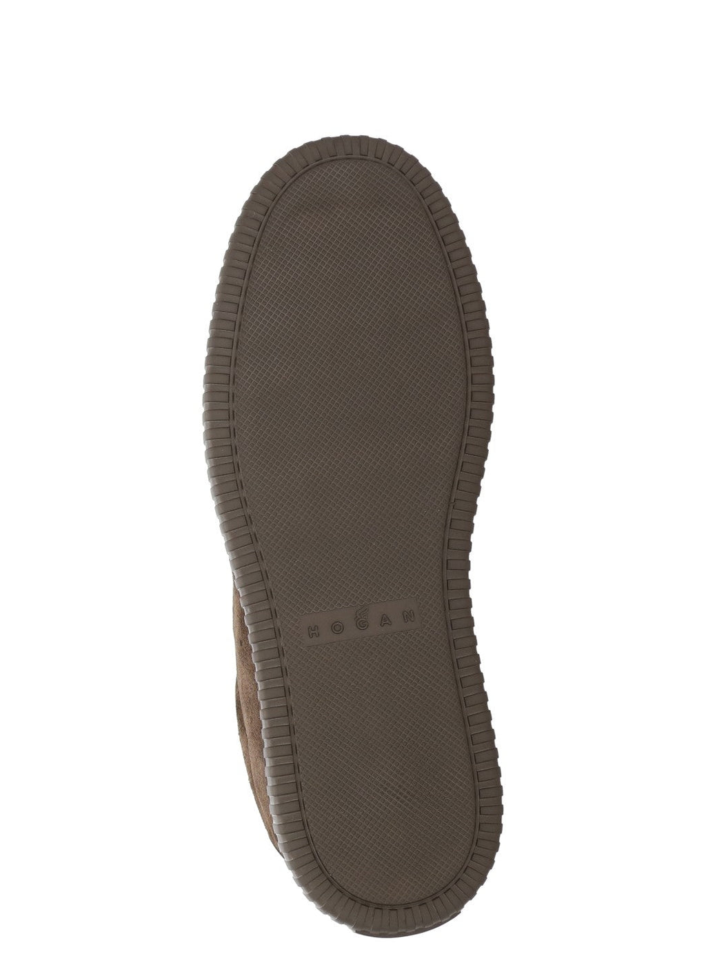Brown Smooth Leather Accents Suede Sneakers