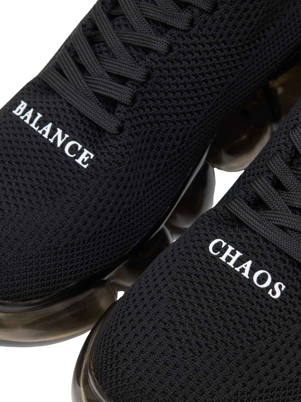Chunky Sole Minimalist Mesh Sneakers
