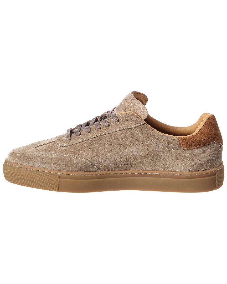 M by Bruno Magli Ryan T Toe Suede Sneaker