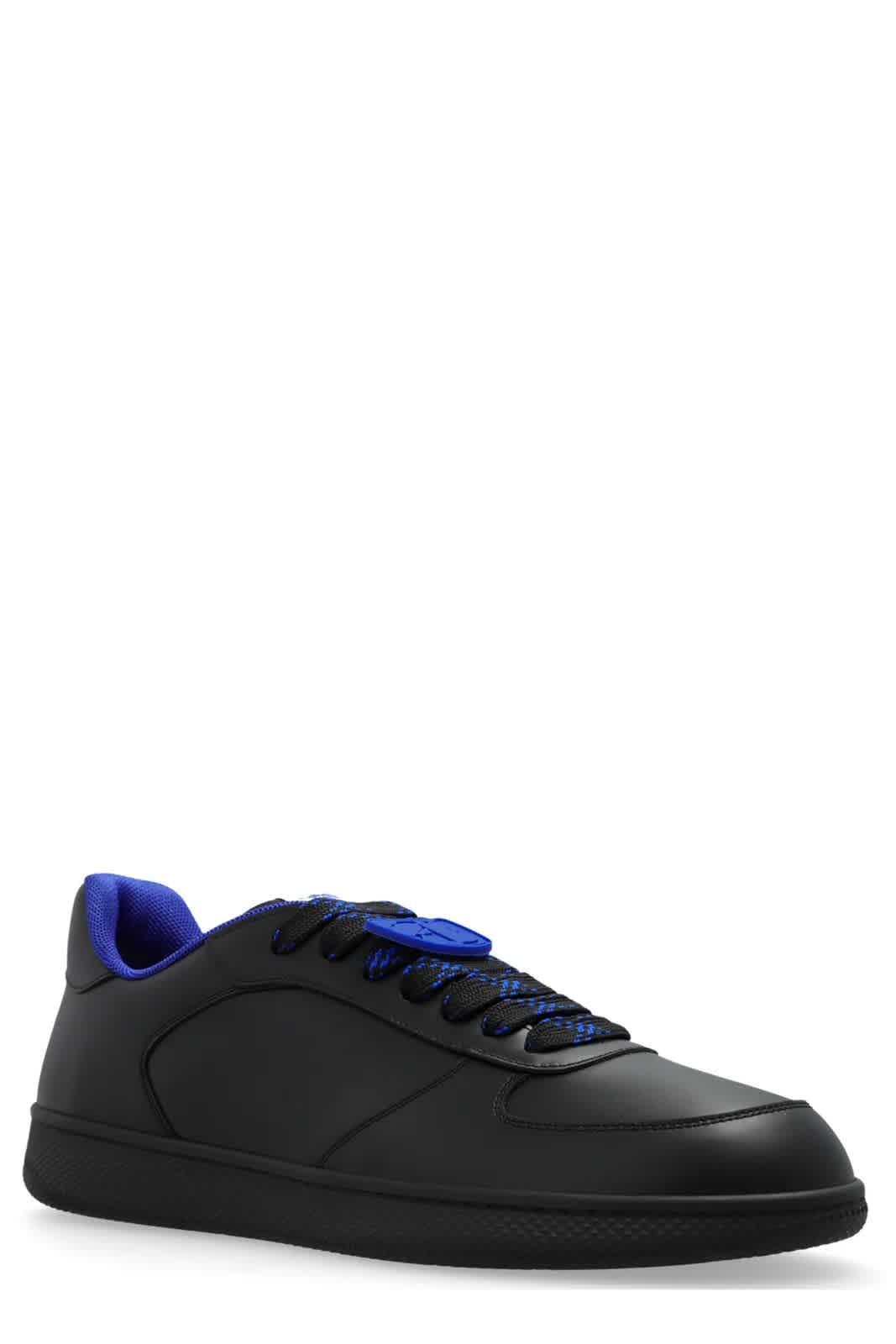 Burberry Terrace Leather Low-Top Sneakers