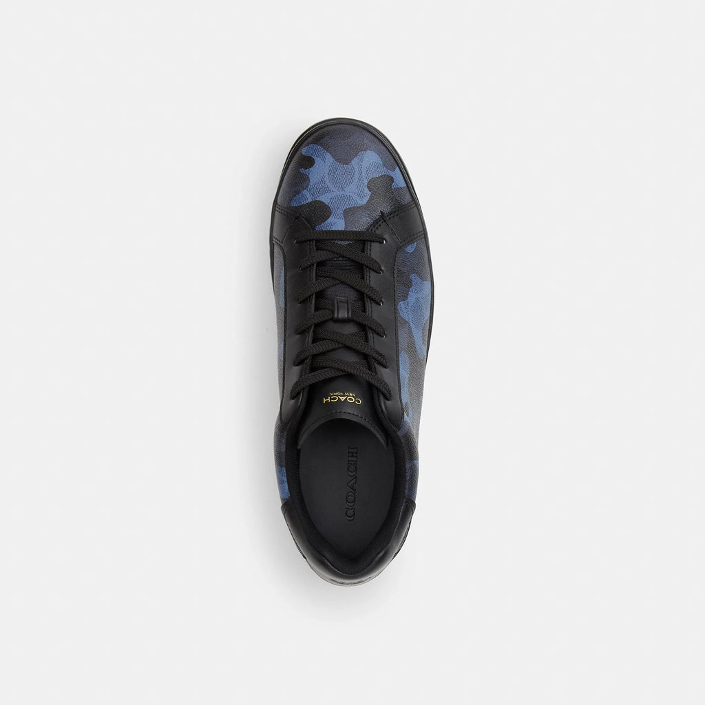 Coach Outlet High Line Sneaker In Signature Canvas With Camo Print