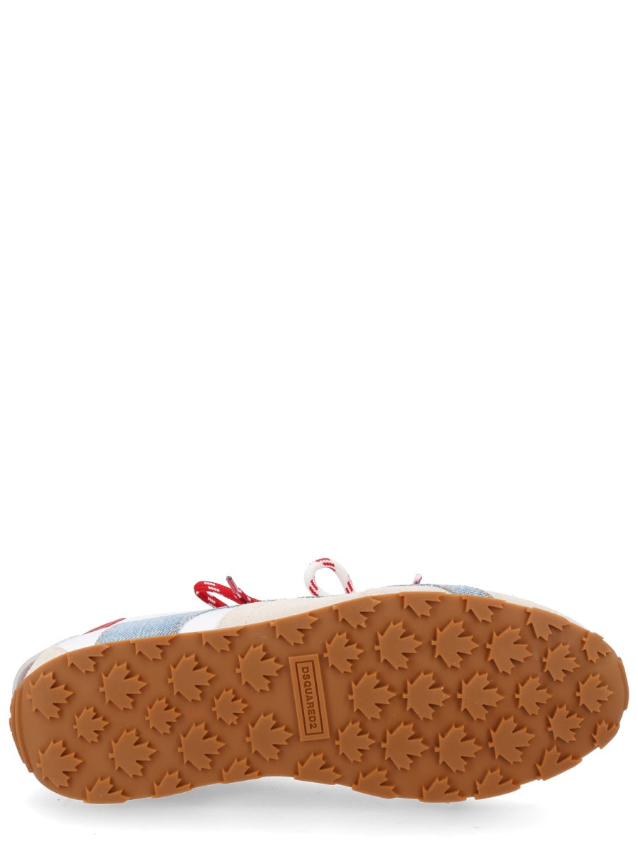 Beige Dc-642 Maple Leaf Sneakers