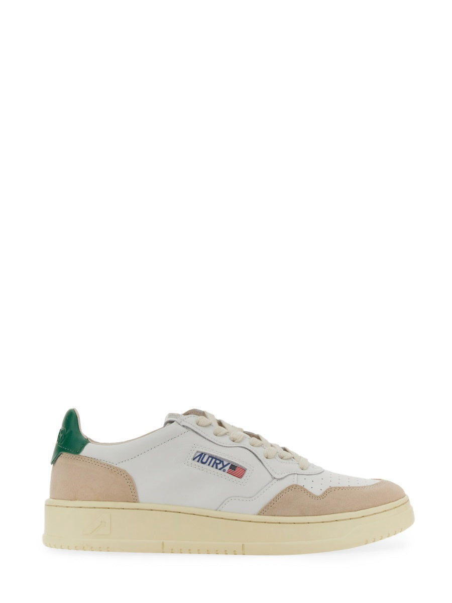 Medalist Low Suede Leather Low-Top Sneakers