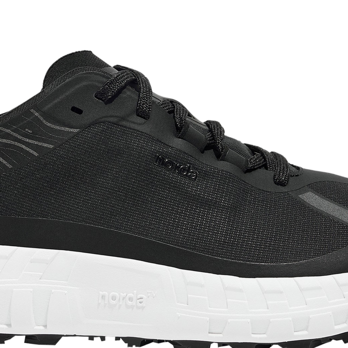 Black Recycled Polyester Bio-Dyneema Sneakers