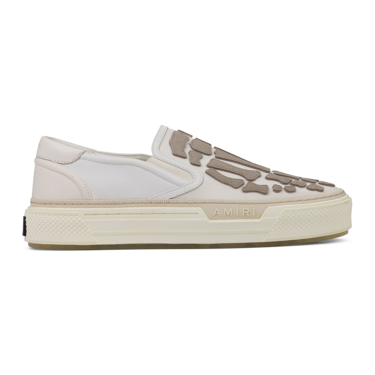 Amiri White Skel Top Slip On Sneakers