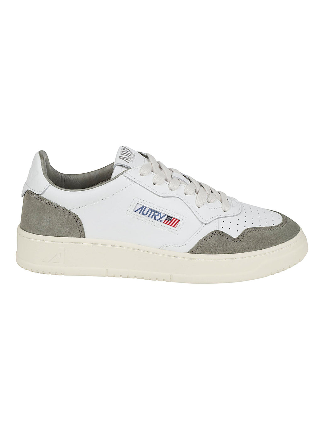 Medalist Low Leather-Suede Low-Top Sneakers