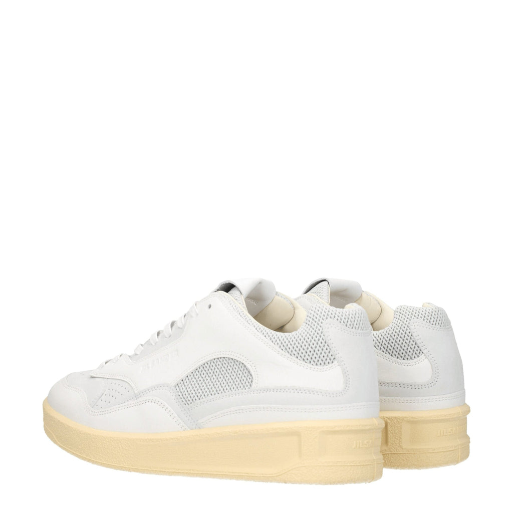 Jil Sander Leather Low Top Men's Sneakers