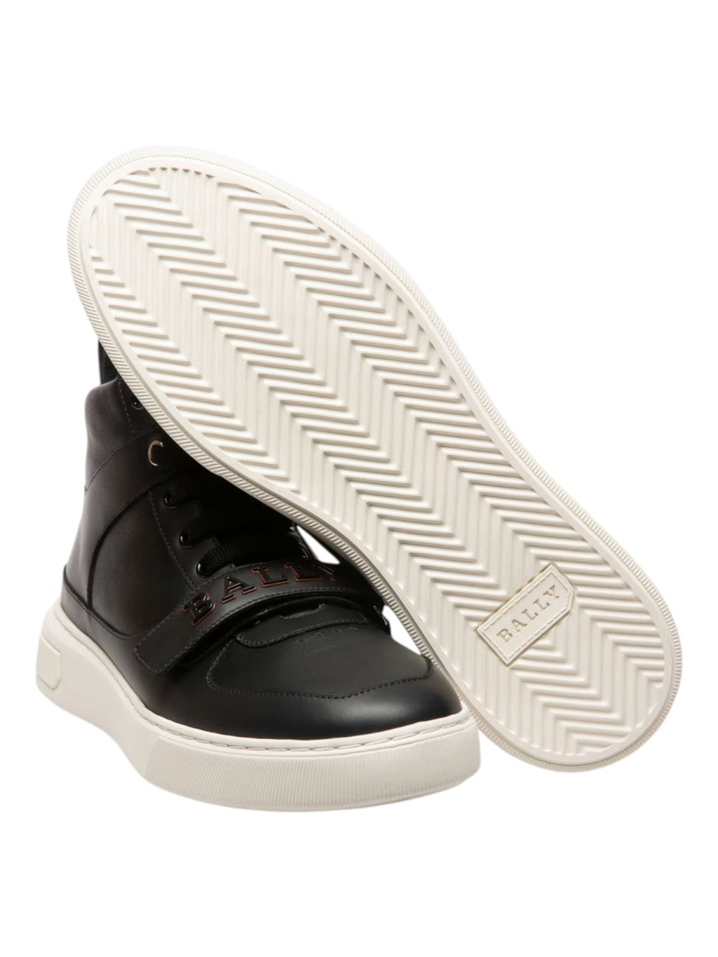 Bally Merryk 6301536 Men's Black Leather Sneakers