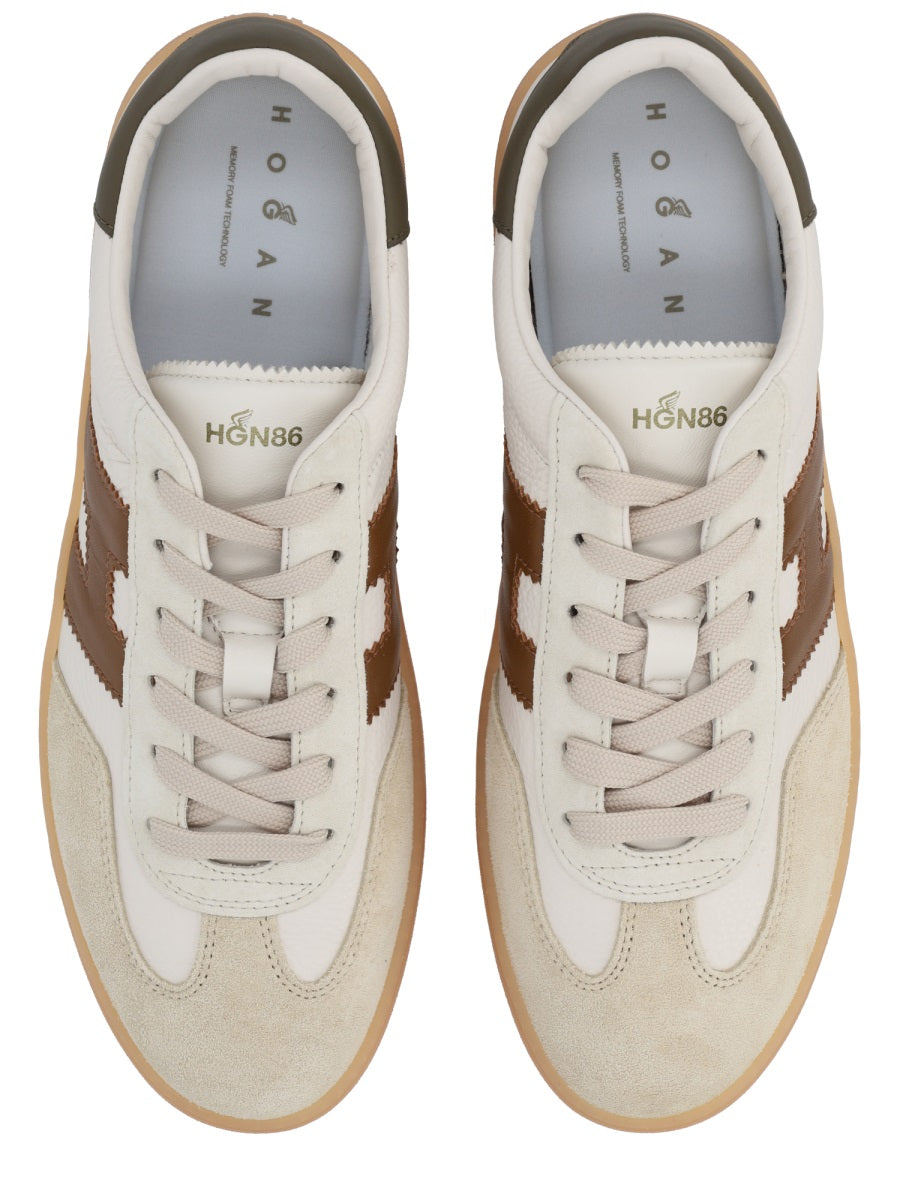 Cool Calf Leather Low-Top Sneakers