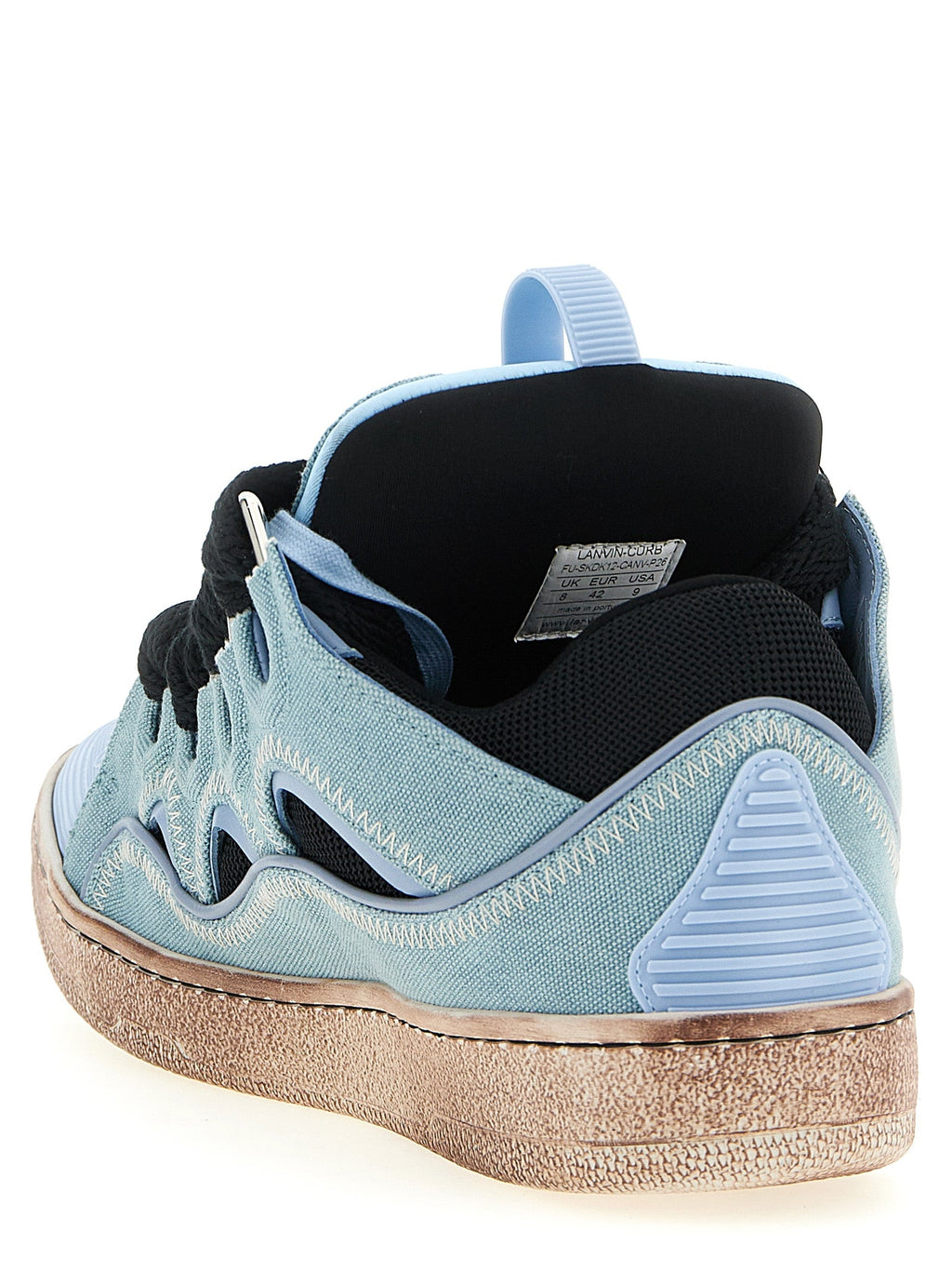 Lanvin Cotton Athletic Men's Sneakers