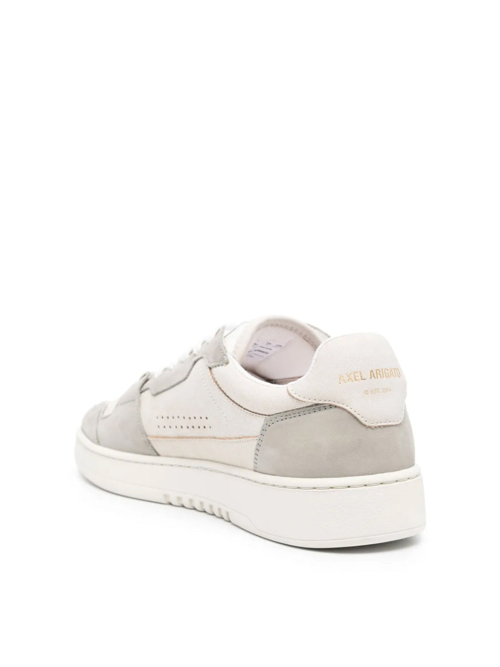 Beige/Light Grey Dice Lo Leather Sneakers