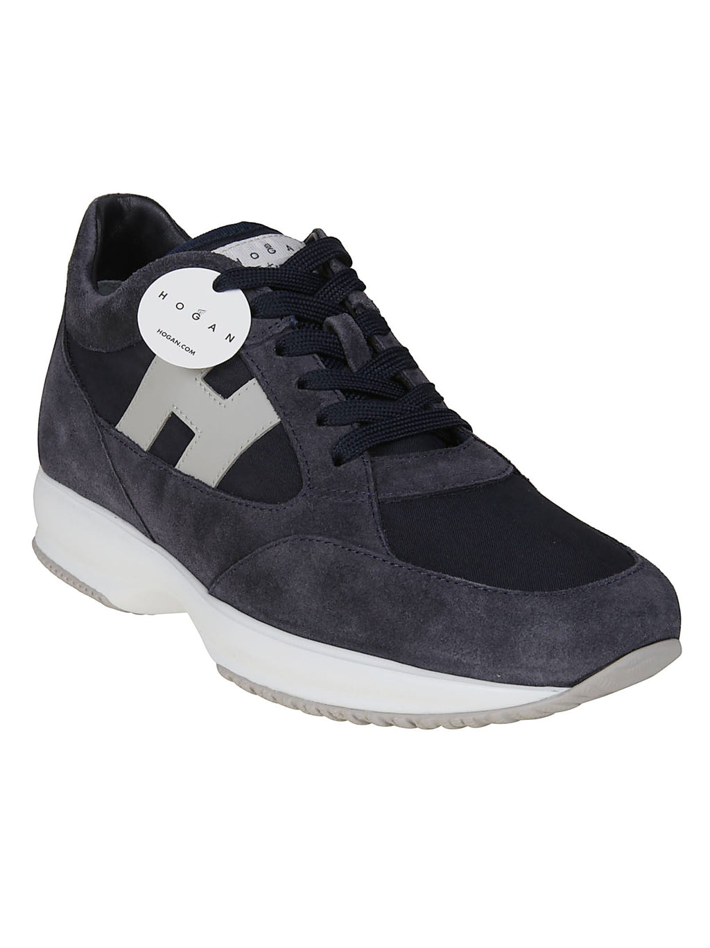 Interactive Athletic Polyamide-Blend Sneakers